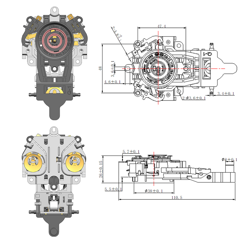 158B-A1-72 机械式两件套温控器