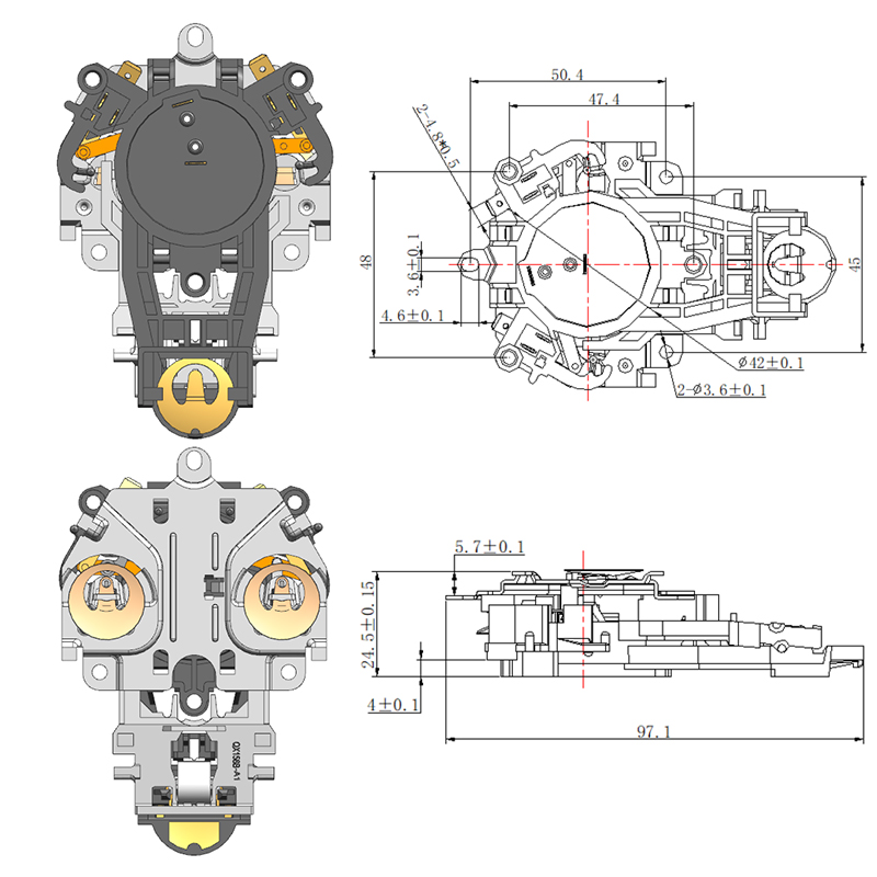 QX158B-D1 机械式两件套温控器