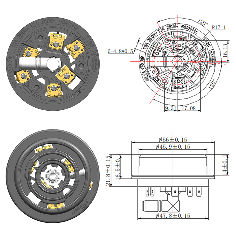 QX198A-6-R-D-AG 智能上水温控器