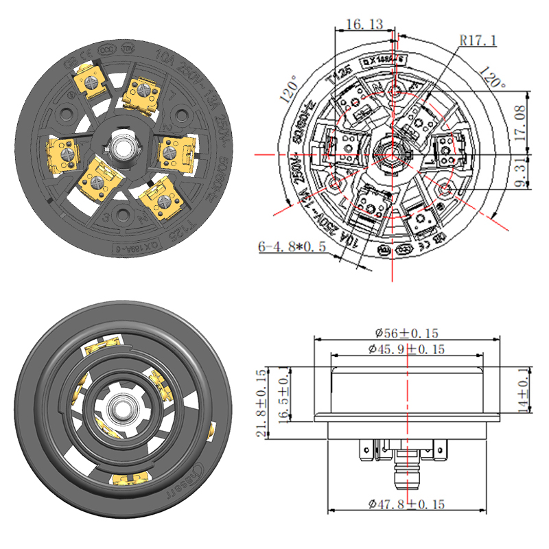 QX198A-6-S-AG 智能上水温控器